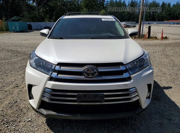5TDDZRFH9HS375032 2017 TOYOTA HIGHLANDER White Vista frontal