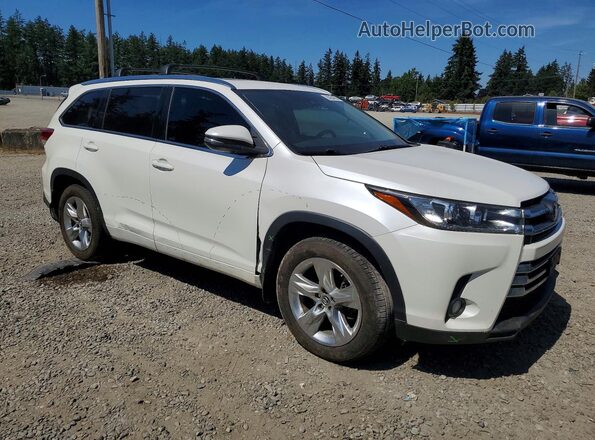 5TDDZRFH9HS375032 2017 TOYOTA HIGHLANDER White Delantero derecho