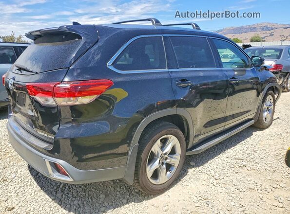 5TDDZRFH9HS456922 2017 TOYOTA HIGHLANDER Black Հետևի աջ
