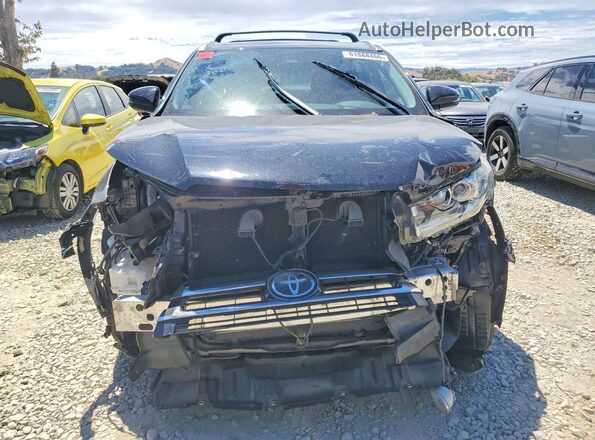 5TDDZRFH9HS456922 2017 TOYOTA HIGHLANDER Black Դիմացի տեսք