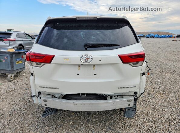 5TDDZRFH9KS931346 2019 TOYOTA HIGHLANDER Белый Вид сзади