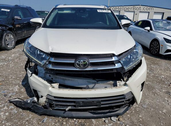 5TDDZRFHXHS467430 2017 TOYOTA HIGHLANDER White Դիմացի տեսք