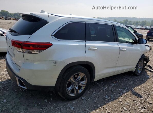 5TDDZRFHXHS467430 2017 TOYOTA HIGHLANDER White Հետևի աջ