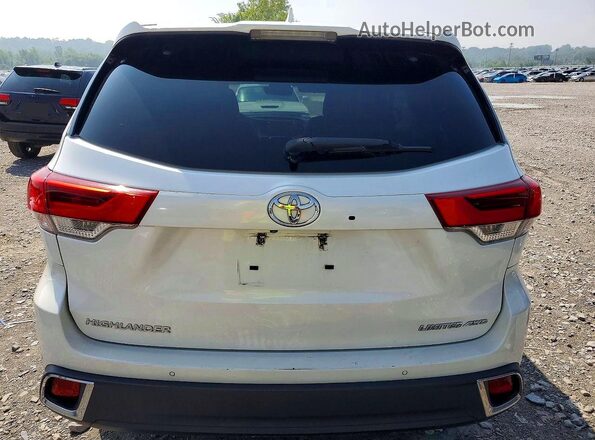 5TDDZRFHXHS467430 2017 TOYOTA HIGHLANDER White Հետևի տեսք