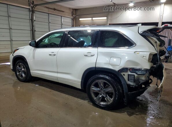 5TDDZRFHXKS971029 2019 TOYOTA HIGHLANDER White Հետևի ձախ