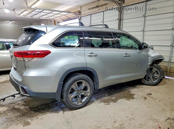 5TDDZRFHXKS997033 2019 TOYOTA HIGHLANDER Silver Задня права чверть