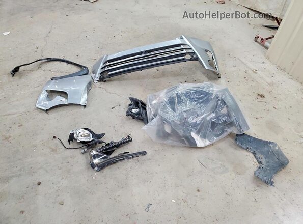 5TDDZRFHXKS997033 2019 TOYOTA HIGHLANDER Silver Вид наклейки з VIN-кодом