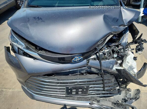 5TDERKEC1SS229149 2025 TOYOTA SIENNA Gray Շարժիչի բաժամունքի տեսք