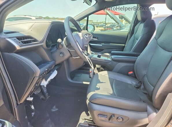 5TDERKEC1SS229149 2025 TOYOTA SIENNA Gray Սալոնի դիմացի տեսք