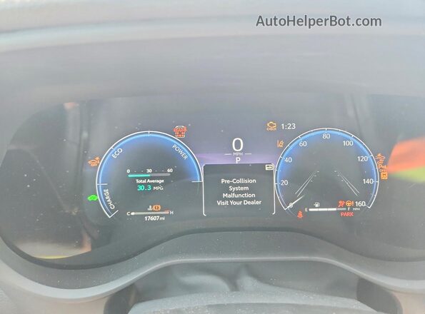 5TDERKEC1SS229149 2025 TOYOTA SIENNA Gray Սարքավորումների վահանակի տեսք
