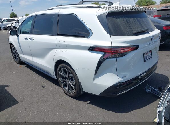 5TDERKEC2SS289408 2025 TOYOTA SIENNA Белый Задняя левая четверть
