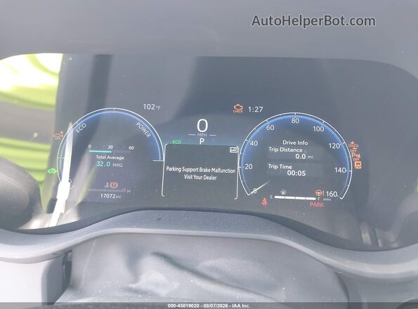 5TDERKEC2SS289408 2025 TOYOTA SIENNA Белый Вид задних сидений
