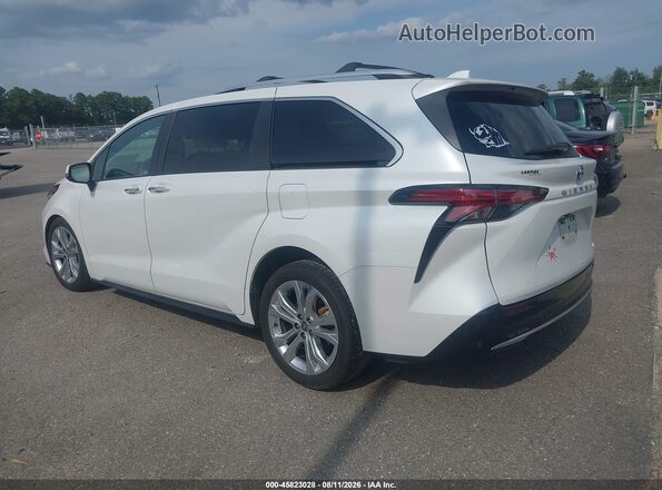 5TDERKEC3NS093577 2022 TOYOTA SIENNA White უკანა მარცხენა