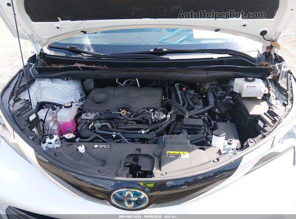 5TDERKEC3NS093577 2022 TOYOTA SIENNA White უკანა ხედი