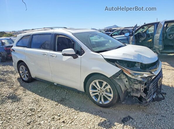 5TDERKEC7NS079133 2022 TOYOTA SIENNA Белый Передняя правая четверть