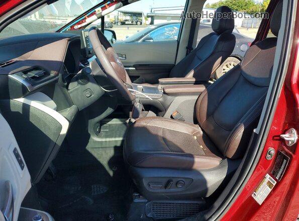 5TDESKFC0RS147068 2024 TOYOTA SIENNA Burgundy Սալոնի դիմացի տեսք
