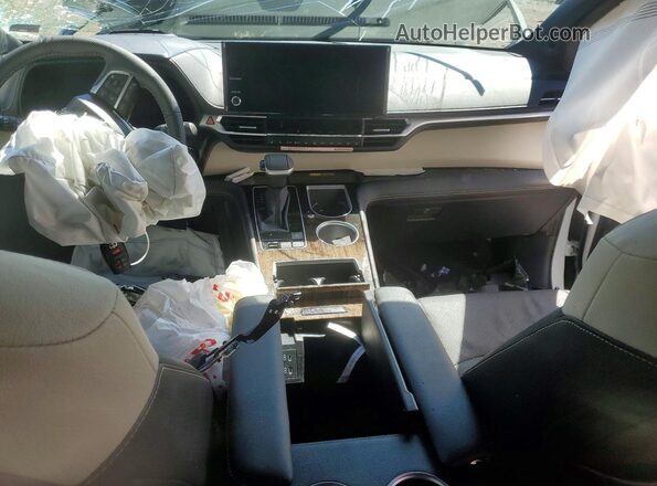 5TDESKFC2TS249754 2026 TOYOTA SIENNA White Vista del salpicadero