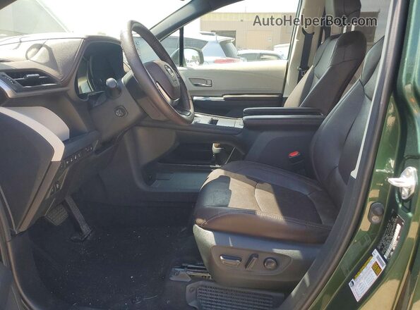 5TDESKFC3MS007573 2021 TOYOTA SIENNA Green Սալոնի դիմացի տեսք