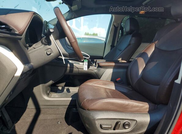 5TDESKFC3NS052952 2022 TOYOTA SIENNA Red Вид салону спереду