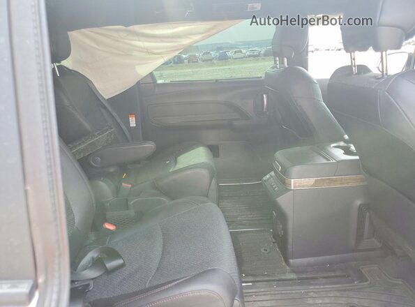 5TDESKFC4SS162890 2025 TOYOTA SIENNA White Հետևի նստատեղերի տեսք