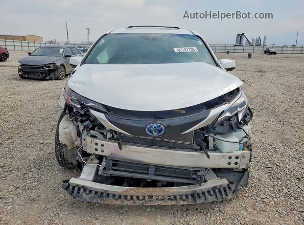 5TDESKFC4SS162890 2025 TOYOTA SIENNA White Դիմացի տեսք