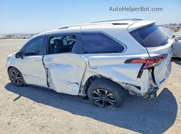5TDESKFC4SS200487 2025 TOYOTA SIENNA White Задня ліва чверть