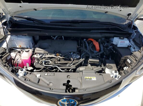 5TDESKFC4SS200487 2025 TOYOTA SIENNA White Вид підкапотного простору