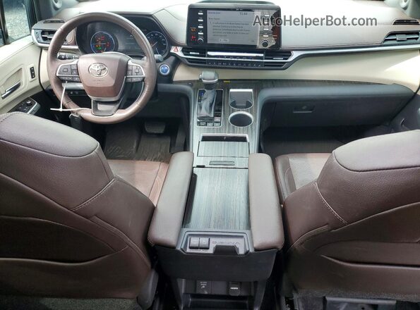5TDESKFC6MS002643 2021 TOYOTA SIENNA White Вид панелі приладів