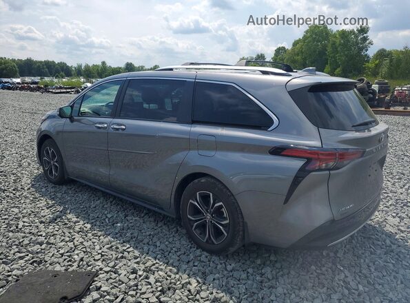 5TDESKFC9TS243188 2021 TOYOTA SIENNA Gray Rear left