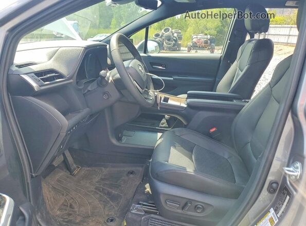 5TDESKFC9TS243188 2021 TOYOTA SIENNA Gray Front interior view