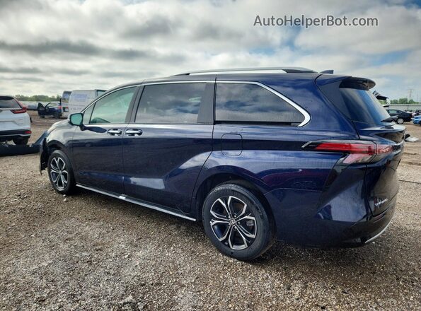 5TDESKFCXSS219366 2025 TOYOTA SIENNA Blue უკანა მარცხენა