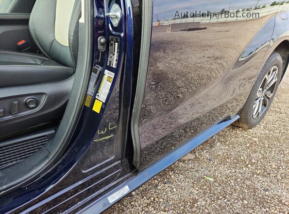 5TDESKFCXSS219366 2025 TOYOTA SIENNA Blue VIN კოდის სტიკერის ხედი