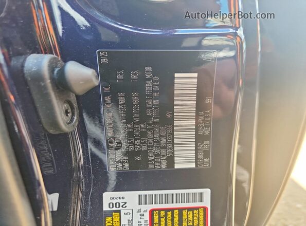 5TDESKFCXSS219366 2025 TOYOTA SIENNA Blue სალონის 360-გრადუსიანი ხედი