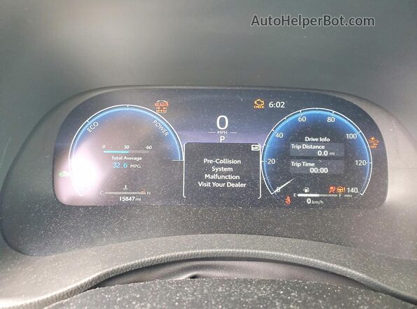 5TDFARAH9PS021808 2023 TOYOTA HIGHLANDER Красный Вид щитка приборов