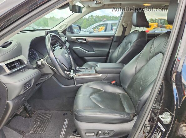 5TDFZRAH6LS021347 2020 TOYOTA HIGHLANDER Black Vista interior delantera
