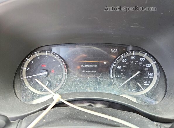 5TDFZRAH6LS021347 2020 TOYOTA HIGHLANDER Black Vista del cuadro de instrumentos