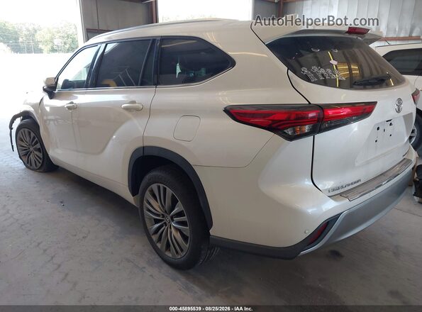 5TDFZRAHXMS038802 2021 TOYOTA HIGHLANDER Silver Rear left