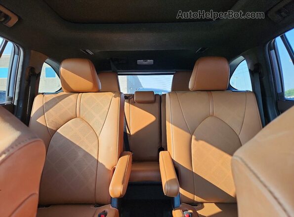 5TDFZRBH1MS087174 2021 TOYOTA HIGHLANDER Синий Вид задних сидений