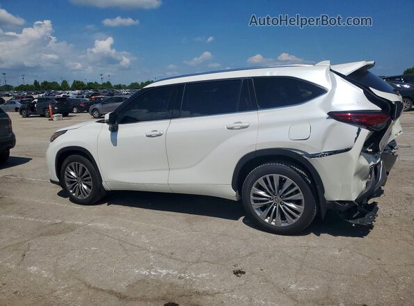 5TDFZRBH1MS093511 2021 TOYOTA HIGHLANDER White Задня ліва чверть