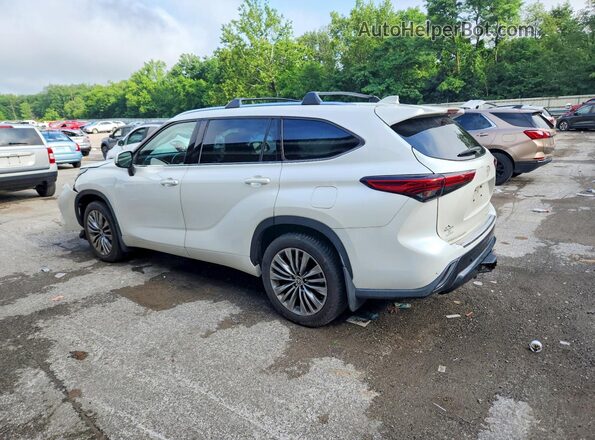 5TDFZRBH2LS039536 2020 TOYOTA HIGHLANDER White უკანა მარცხენა
