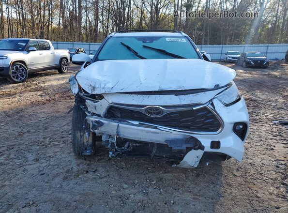 5TDFZRBH4MS075651 2021 TOYOTA HIGHLANDER White Դիմացի տեսք