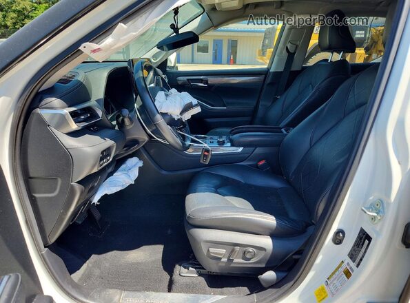 5TDFZRBH4MS075651 2021 TOYOTA HIGHLANDER White Սալոնի դիմացի տեսք