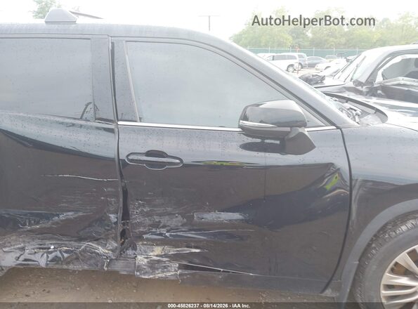 5TDFZRBH5NS171564 2022 TOYOTA HIGHLANDER Black Вид спереду