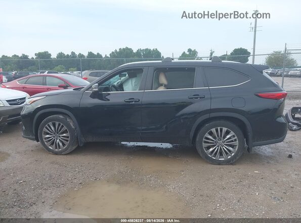 5TDFZRBH5NS171564 2022 TOYOTA HIGHLANDER Black Панорамний вид салону 360°