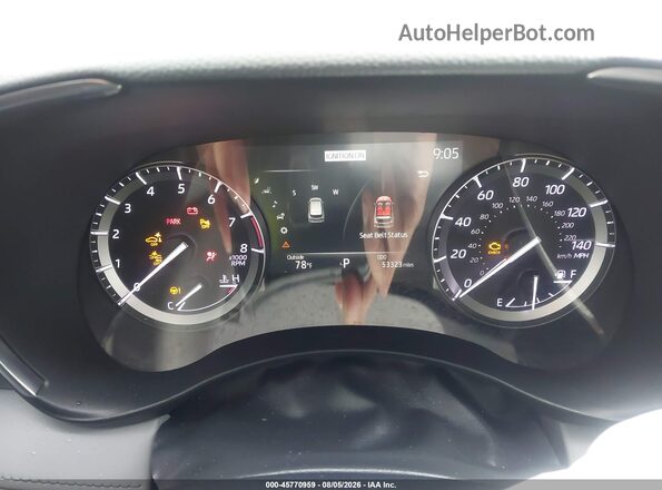 5TDFZRBH6NS232744 2022 TOYOTA HIGHLANDER Gray Հետևի նստատեղերի տեսք