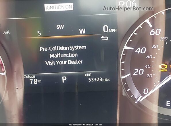 5TDFZRBH6NS232744 2022 TOYOTA HIGHLANDER Gray 