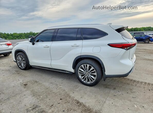 5TDFZRBH7MS076969 2021 TOYOTA HIGHLANDER White უკანა მარცხენა