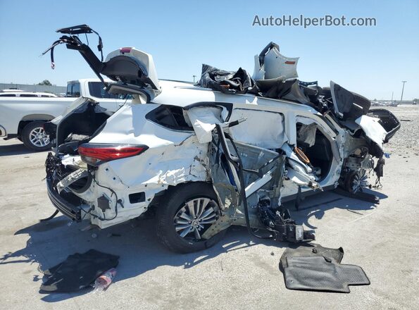 5TDFZRBH8LS034342 2020 TOYOTA HIGHLANDER White Rear right