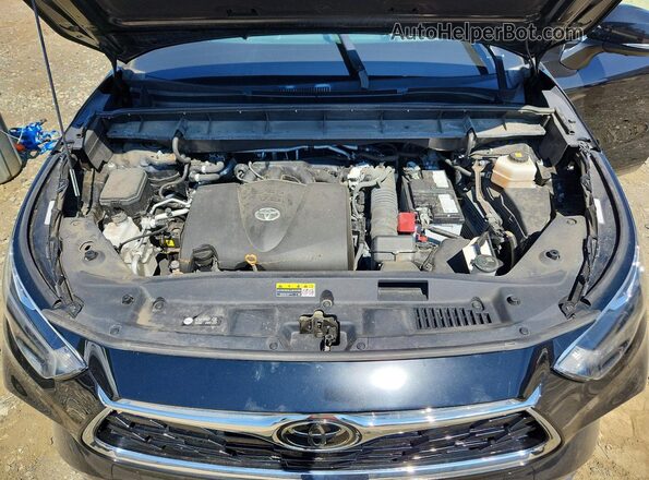 5TDFZRBH9MS149873 2021 TOYOTA HIGHLANDER Black Շարժիչի բաժամունքի տեսք