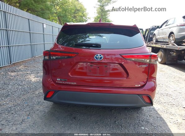 5TDGBRCH5LS514216 2020 TOYOTA HIGHLANDER Красный 